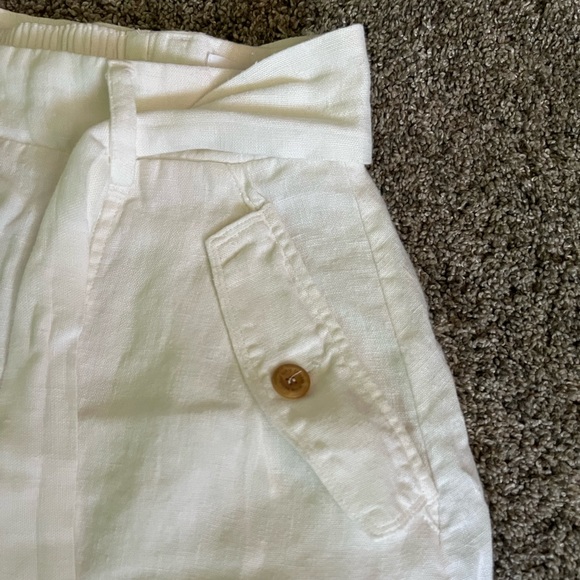 Outland Denim White Linen Skirt - Picture 2 of 16